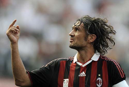 FBL-ITA-AC MILAN-AS ROMA-MALDINI